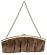 La Regale Oversized Metallic Clutch