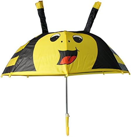 Taitanlic Fantastic Animal Folding Rainy Day Umbrella For Kids 18 Inch- Bee
