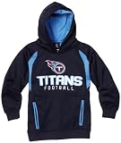 NFL Boys' Tennessee Titans Pullover Active Hoodie - R18Ndh23 (Dark Navy, Large)