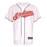 Ubaldo Jimenez #30 Cleveland Indians Adult Home Jersey (XL)