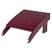 Kitchen & Housewares : Adirondack Ottoman - Burgundy