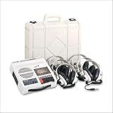 Califone 5262PLC Learning Center with 6 Headphones and Carrying Case