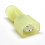 American Terminal E-FMY250N-100 12/10-Gauge Economy Nylon Fully-Insulated Male Quick Disconnects