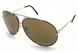 PORSCHE DESIGN P8478 A Sunglasses P'8478 Light Gold Frame