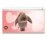 Cute Bunny Rabbit - Official Hanadeka Club Animal Decorative Protector Skin Decal Sticker for Nintendo DS Lite