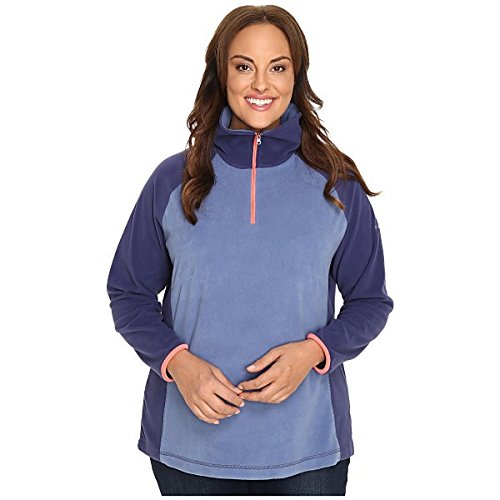 コロンビア アウター パーカ＆スウェット Plus Size Glacial Fleece III 1/2 Zip Bluebell/N [並行輸入品]