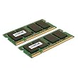 CT2CP25664AC800 4GB PC2-6400 2GBx2 200-Pin CL6 Unbuffered DDR2-800 SODIMM Kit