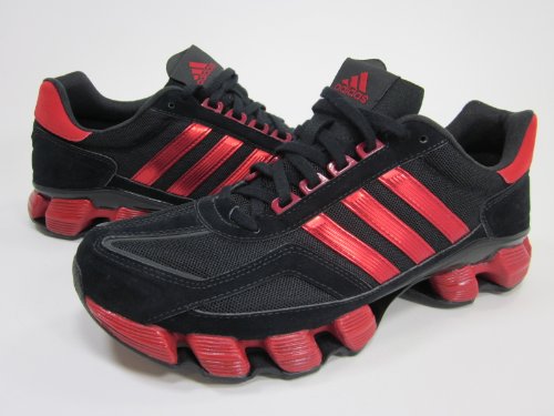 adidas Men's F2011 Running Shoe,Black/University Red/Black,11.5 M US