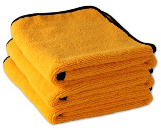 3 Pack Cobra Gold Plush XL Microfiber Towels - 25 x 36 inches