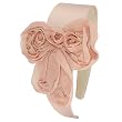Handmade Large Bow Satin 1.57 Inch Headband