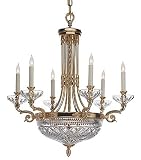 WATERFORD CRYSTAL BEAUMONT CHANDELIER 6 ARM
