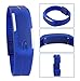 USPRO® Fashion LED Watch Novelty Sports Silicone Digital Bracelet Blue with Very Creative Plastic Band