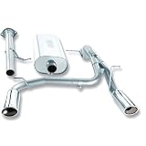 Borla 140258 Cat-Back Exhaust System - H2 SUV SUT07-08 V8 6.0 6.2L by Borla