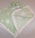 41dDAynUhdL. SL75  Baby Gear Plush Green Bear Lovey Security Blanket with White Stars