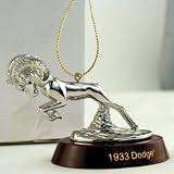 1933 Dodge Ram Retro Hood Ornament - Chrome-plated Replica Collectible by Unknown