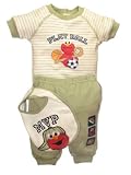 3 Piece Elmo Playball Creeper Outfit