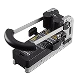 CARL Extra Heavy-Duty Two-Hole Punch, 300 Sheets, Gray (62300) CARL Extra Heavy-Duty Two-Hole Punch, 300 Sheets, Gray (62300)
