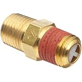Control Devices Brass Ball Check Valve, NPT Male x NPT Male
