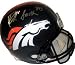 Rod Smith Autographed/Hand Signed Denver Broncos Full Size Deluxe Replica Helmet