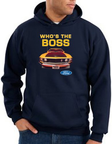 Ford WHO'S THE BOSS Mustang Classic Muscle Car 