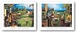 Bolsa con Palos and Vistas al Hoyo Set by Didier Lourenco 28"x22" Art Print Poster