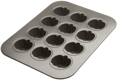 Chicago Metallic 12-cup Lift & Serve Mini Pumpkin Cheesecake Pan