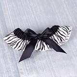 Davids Bridal Zebra Print Garter Style 20-081