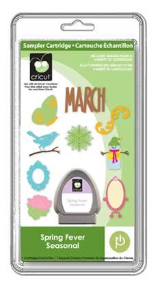 Spring Fever Cricut Sampler Cartridge