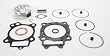 Wiseco PK1240 78.00 mm 13.5:1 Compression Motorcycle Piston Kit with Top-End Gasket Kit