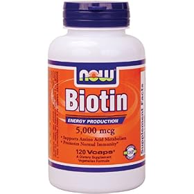 Biotin (5000mcg) 120 vcapsBiotin (5000mcg)