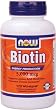 NOW Foods Biotin 5000Mcg, 120-Vcaps