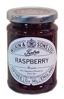 Tiptree Raspberry Jam in 12oz Jar by Wilkin & Sons
