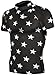 JustOneStyle Men's 070 Skin Compression Base Layer Star T Shirt Short Sleeve