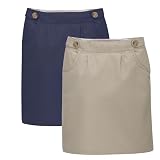 Girls Uniform Twill Skirt