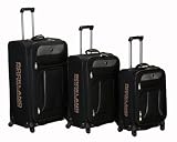Rockland Luggage Navigator Spinner Polo Equipment 3 Piece Luggage Set