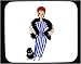 poodle36  - Decorated Mouse Pad with human body poodle individuals