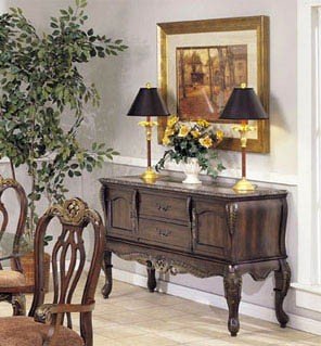 Bordeaux (marble Top Table) Server,Acme Furniture,ACME7643