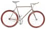 Vilano Fixed Gear Fixie Single Speed Bicycle