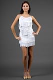 White Fringed Flapper Dresses by eDressMe