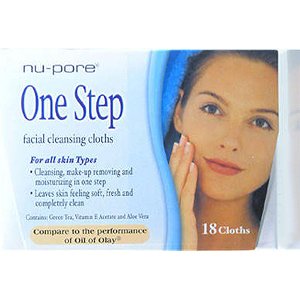 Nu-pore One Step Facial Cleansing Cloths (18 Cloths)