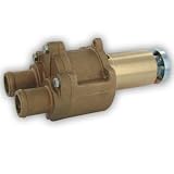 Jabsco 43210-0001 Marine Flexible Impeller Engine Cooling Replacement Pump (MerCruiser, Pully Drive, 1-1/4' Hose Barb)