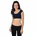 Fashion Corner Juniors Layering Cap Sleeve Silky Cropped Tee
