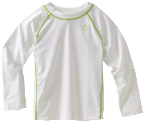 UPF 50+ Long Sleeve Rashguard by Iplay - White - 18 Mths
