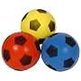 Sponge Football - One Supplied, Assorted Colours