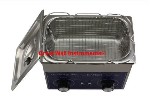 6L Professional Stainless Steel Ultrasonic Cleaner Eyeglasses Jewelry Cleaner Cleaning machine Mechanical heating Timing adjustable