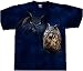 Suchen : Eule Uhu - T-Shirt 100% Baumwolle, TOP QUALIT&Auml;T  -  Gr. XL