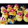 One Dozen (12) Mini Pirate Rubber Ducks Duckie Ducky Party Favors