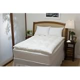 Comfort Touch Baffled Queen Fiber Bed with Bonus Pillows by Comfort Touch
