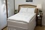 Comfort Touch Baffled Queen Fiber Bed with Bonus Pillows