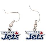 NHL Winnipeg Jets Team Logo Wire Earrings